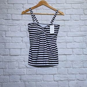 Gabrielle-Aug Women's Tankini Top Swim Retro 8